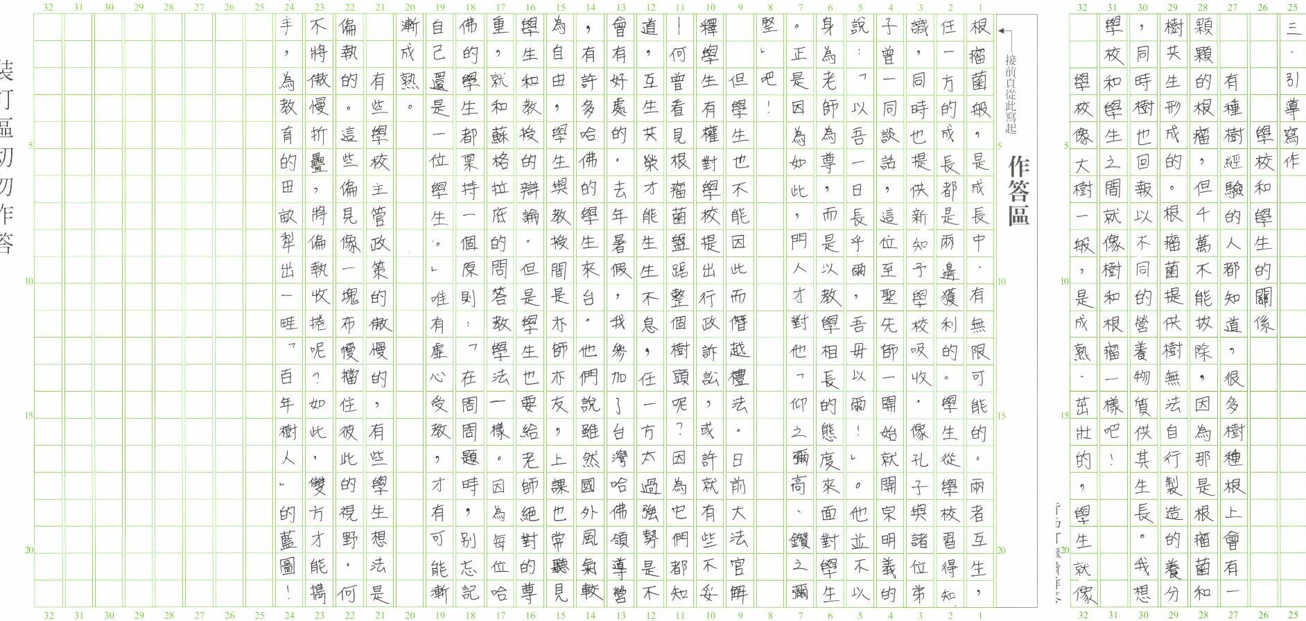 100å­¸å¹´åº¦å­¸ç§'èƒ½åŠ›æ¸¬é©—åœ‹æ–‡è€ƒç§'ä½œæ–‡ä½³ä½œ å¤§è€ƒä¸­å¿ƒ