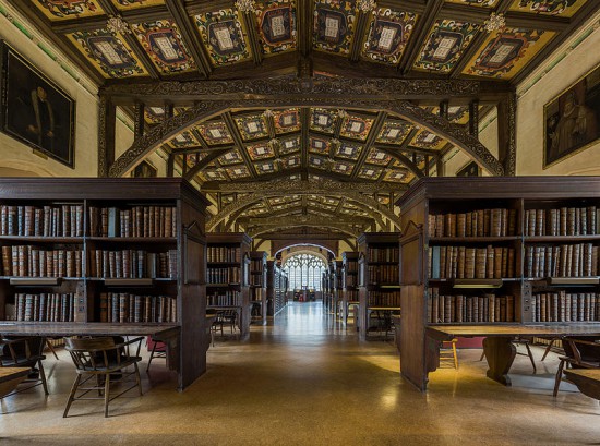 圖2：博德利圖書館（圖片來源：網路搜尋Bodleian Library）